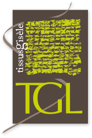 Logo TGL Tissus Gisèle - Label LUCIE