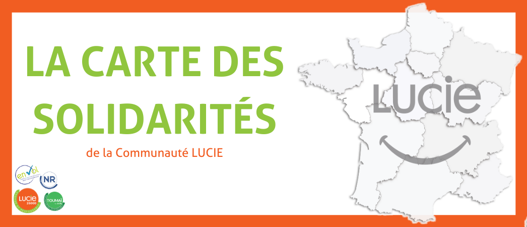 Carte des solidarités de la Communauté LUCIE