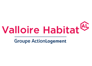 logo Valloire HABITAT - Label LUCIE