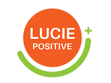 Logo label LUCIE Positive